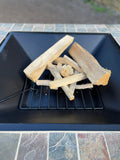 Steel & Ceramic Mosaic Square Fire Pit