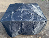 Steel & Ceramic Mosaic Square Fire Pit